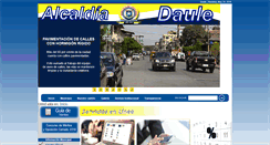 Desktop Screenshot of daule.gob.ec